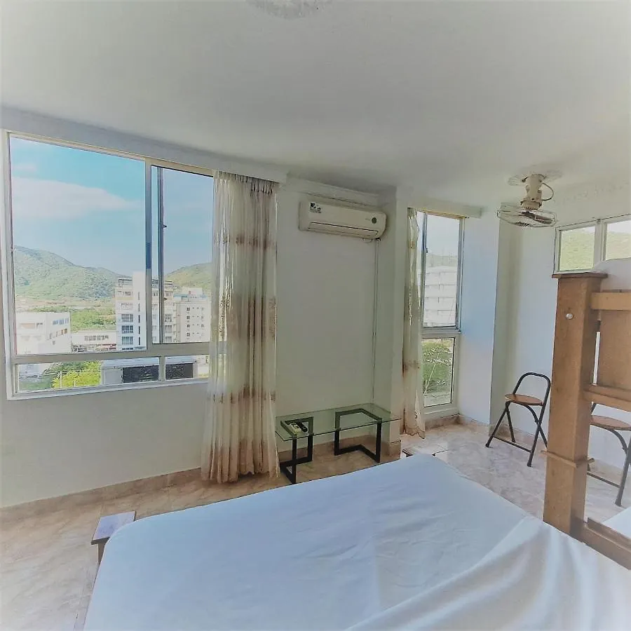 Luna Azul Rodadero Apartaestudios Santa Marta Apart Otel