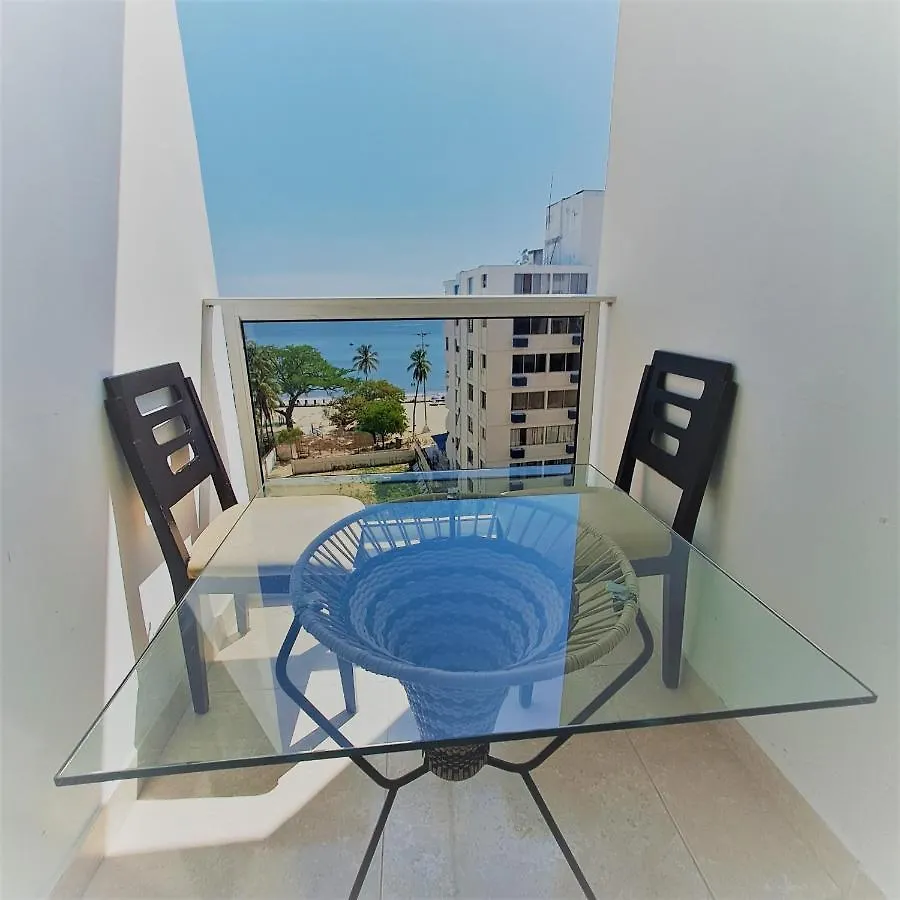 Luna Azul Rodadero Apartaestudios Santa Marta  Colombia